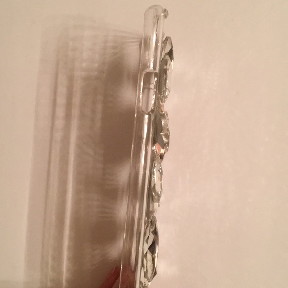 Bling Rhinestone and Flowers Phone Case  Iphone 6 - Picture 4 of 4